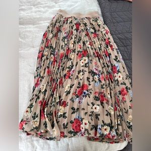 Floral Midi Skirt